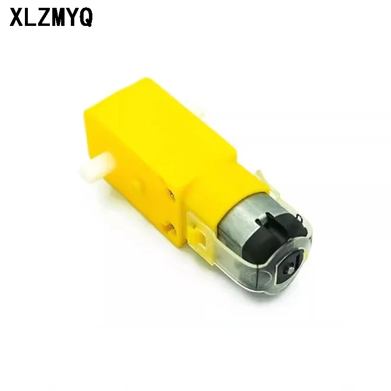 5 قطعة محرك TT 130 محرك السيارة الذكية موتور تروس روبوت السيارة الذكية عمود مزدوج أصفر 1:48 /1:120/ 1:220 محركات تيار مستمر #4