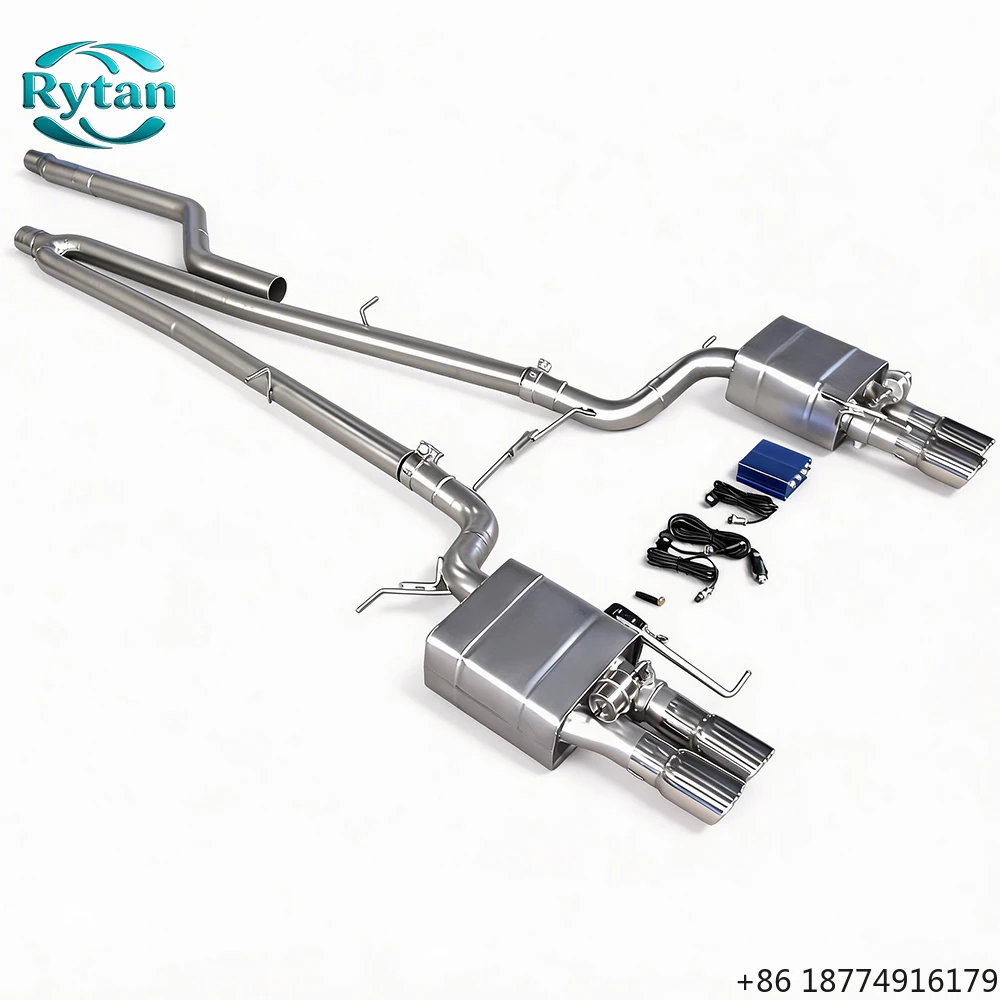 

Высокопроизводительная выхлопная система Valvetronic Catback из нержавеющей стали 304 с клапаном для 525I