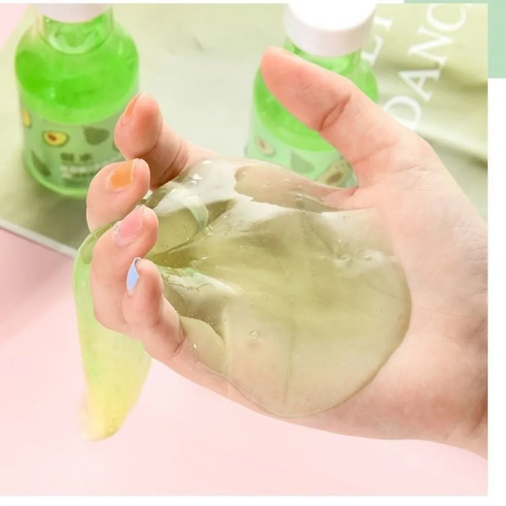 Clear Water Slime Crystal Mud Jelly Decompression Kneading Soft Relaxed Pinch Relieve Pressure Hug the breast milk bottle - view 3
