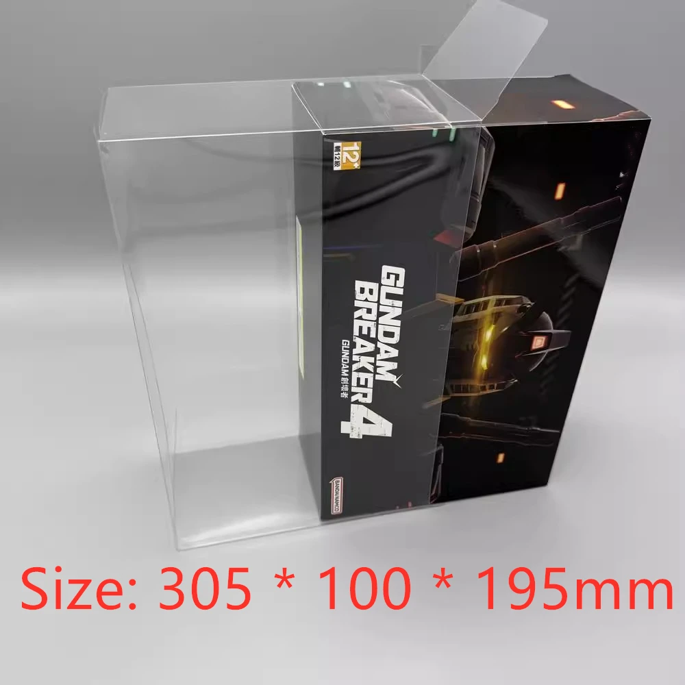 Transparent Box Protector For Gundam Breaker 4/Nintendo Switch/NS/PS5 Collect Boxes TEP Storage Game Shell Clear Display Case