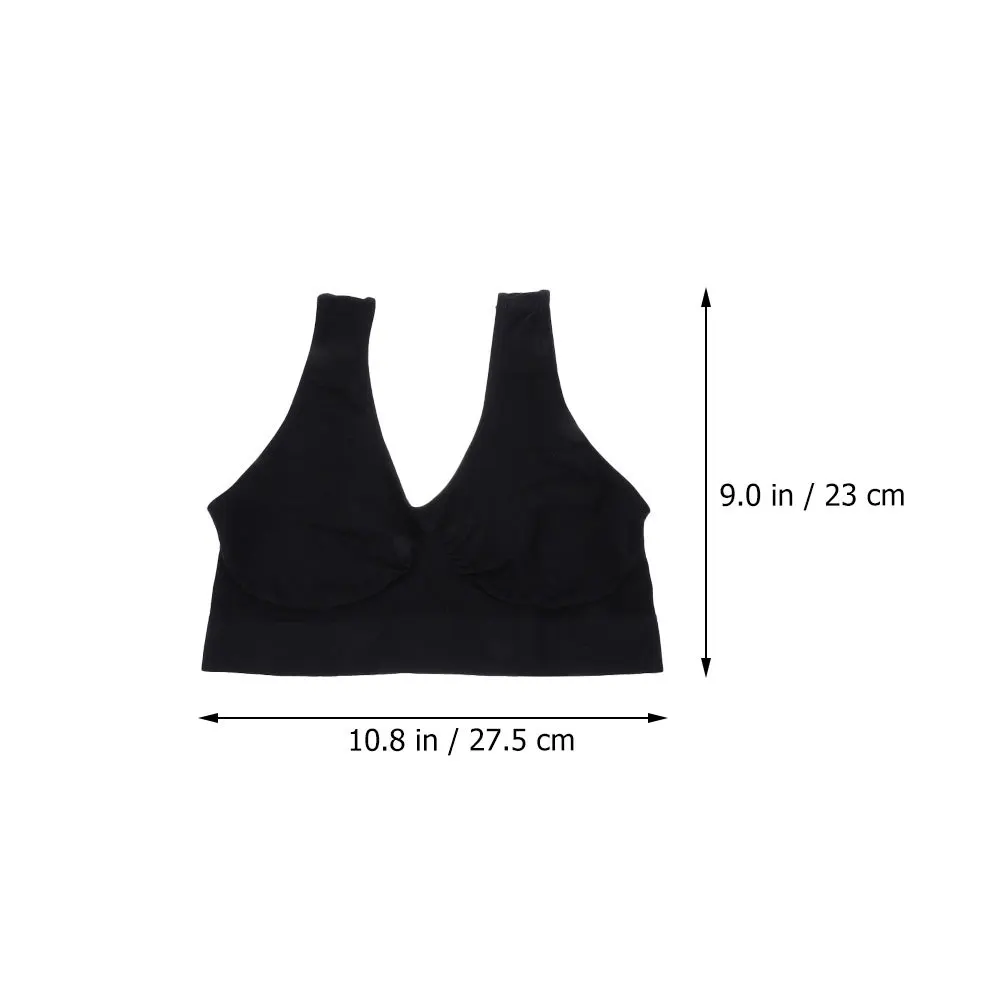 Sujetador deportivo de Yoga para mujer, ropa interior transpirable sin aros para correr y Fitness, cómodo sujetador de entrenamiento, ropa interior deportiva, 3 uds.