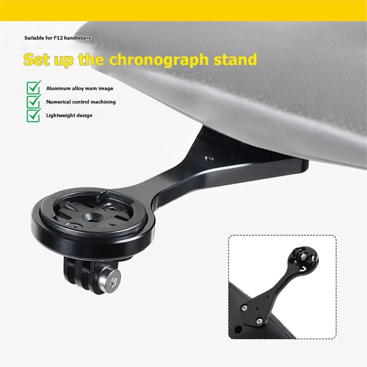 B72ABG Bicycle Handlebar Computer Mount for MOST F12 Bicycle Computer Holder Bicycle Parts