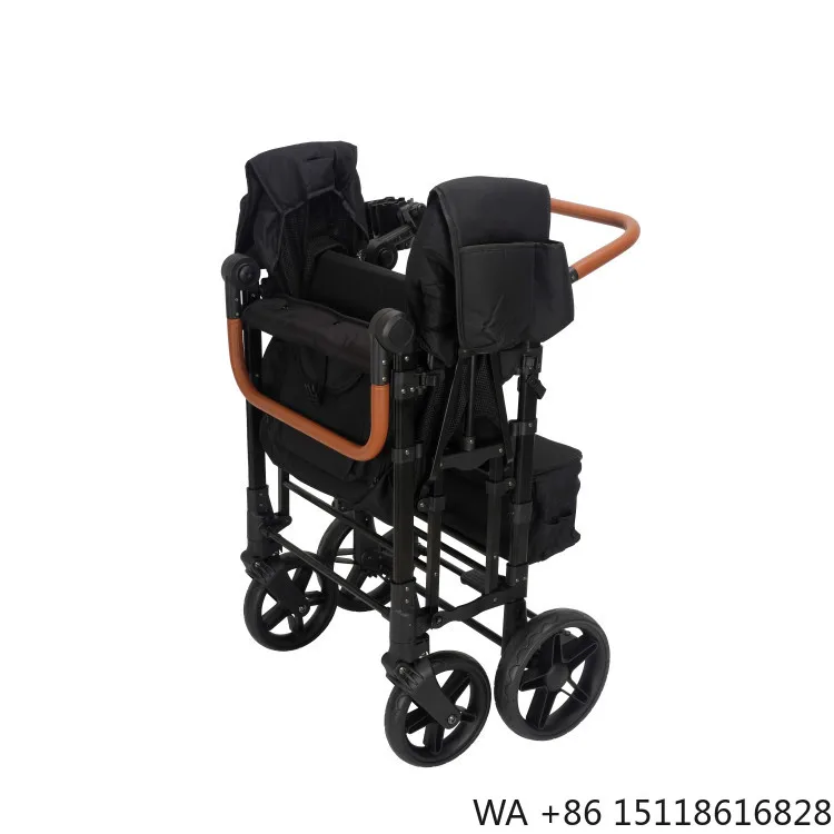 Portable Heavy Duty Beach Camp Folding Canopy Collapsible Trolley Wagon Stroller Cart