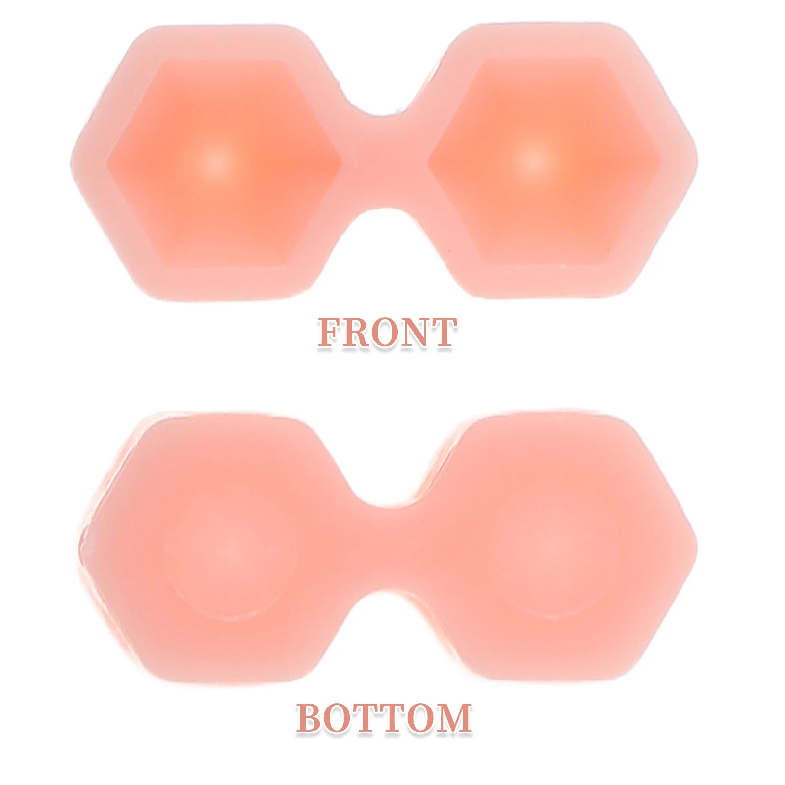 200個入り まつげグルーカップ ダブルホール コーン型 まつげエクステ用品 まつげホルダー 長時間使用可能カップ 精密グルーコントロール