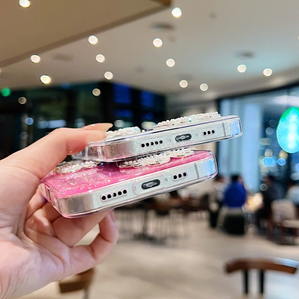 Luksusowe kreatywne etui na telefon Butterfly do Samsung Galaxy S24 S25 S23 S22 S21 Ultra Plus S20FE Note 20 Błyszczący pokrowiec na telefon