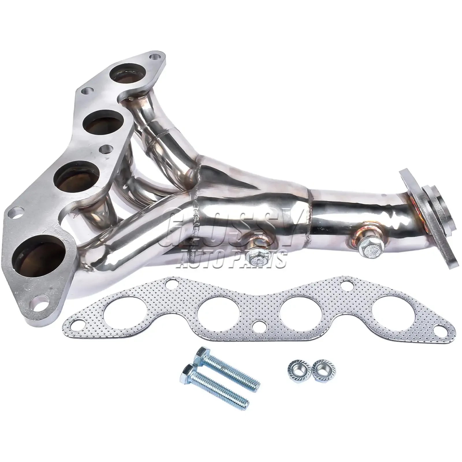 AP03 Manifold Stainless Steel For Honda Civic 2001-05 DX LX D17 1.7 EM2 Not Fit EX Si