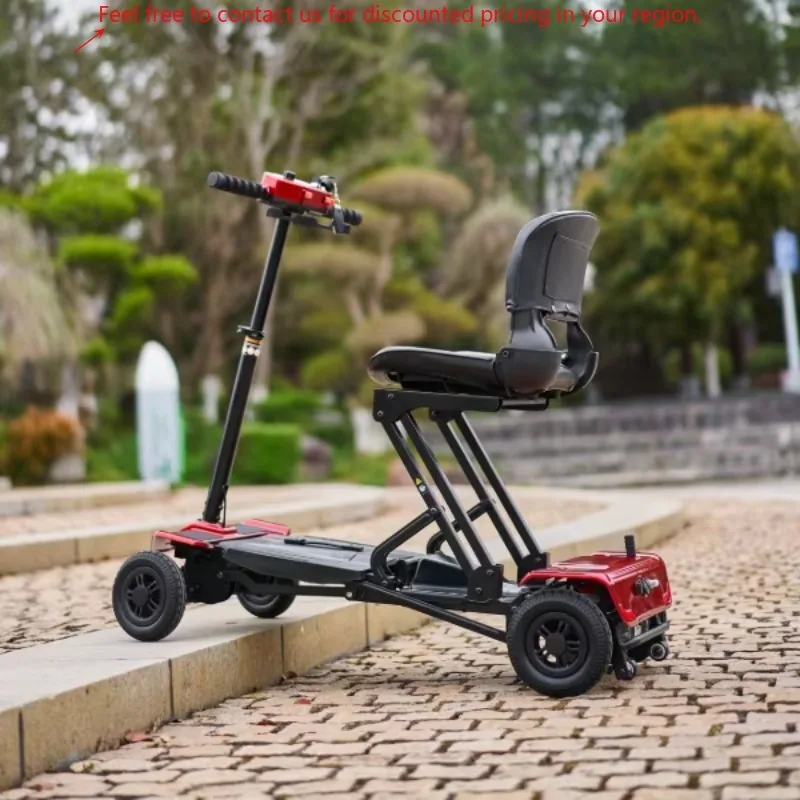 

2023 New Folding Hot Selling Remote Control Automatic Mobility Scooters Electric 4 Wheel Mobility Scooter Power For Disability