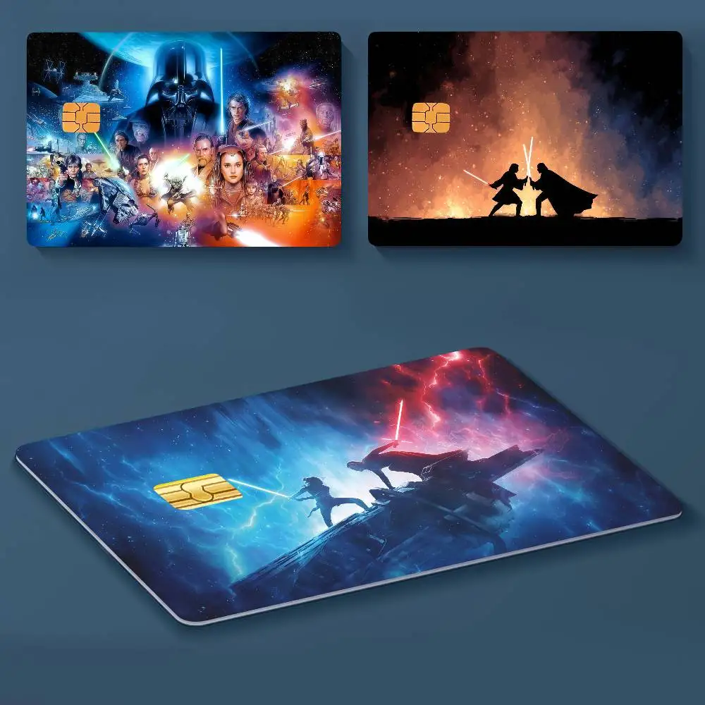 S-STAR W-WARS Classic Movie Cover Credit Card Stickers  Anime Image Print Canvas  Manga Decor HD