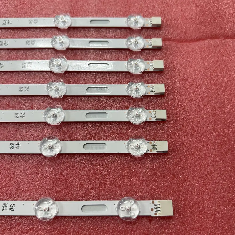 

7 шт./компл. светодиодная лента для TELEFUNKEN DOMUS48DSM Hitachi 48HBT62U VES490UNDL-2D-N01 49DLED 48DLED_A B TV 48SD6100 48FA5000 48R2010FM