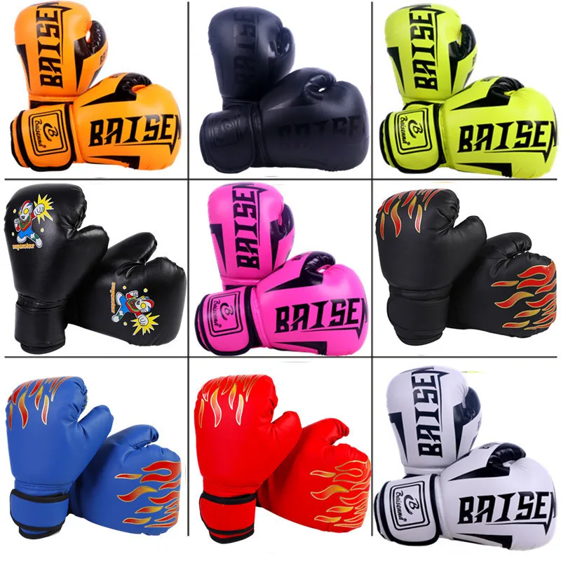 Boxing Gloves Women Men Punching Sparring Muay Thai MMA Profession Kickboxing Adults Child Sandbag Training Gloves Equipment