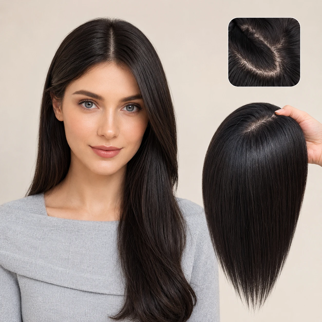silk-base-topper-virgin-human-hair-women-topper-clips-in-brown-natural-scalp-top-silk-base-silky-straight-hair-for-white-women