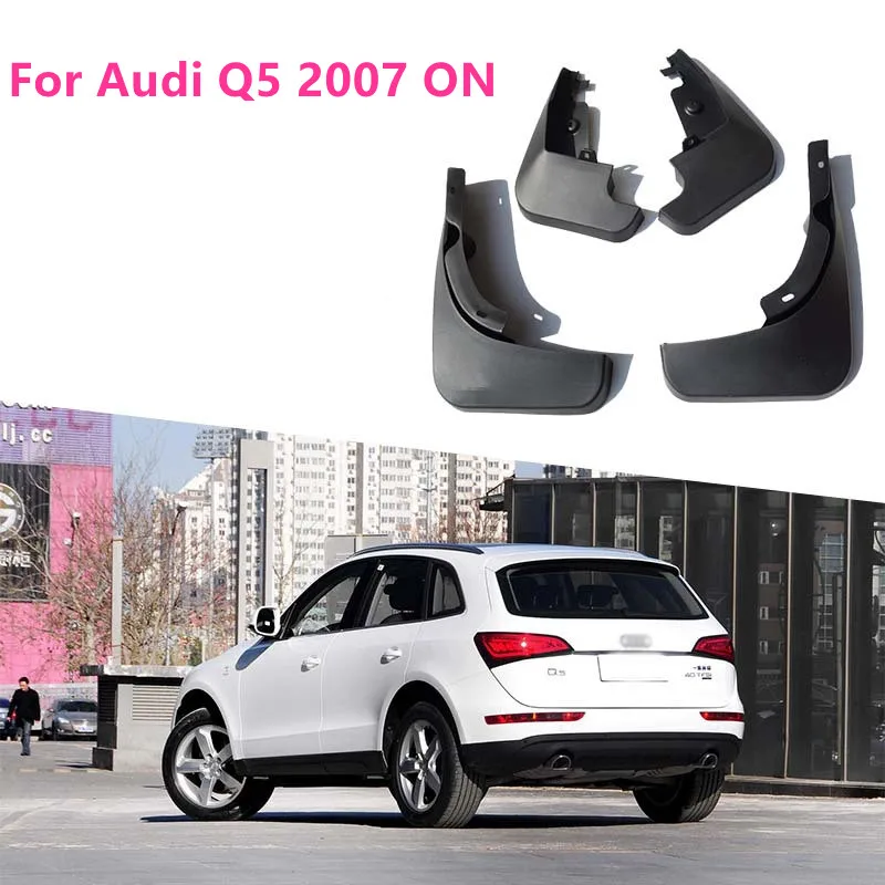 Exterior Mud Fenders Mudguards For Audi Q5 2009-2017 Sport Basic model 4pcs Tyre Mud flaps Mudguards Splash Guards Accessories