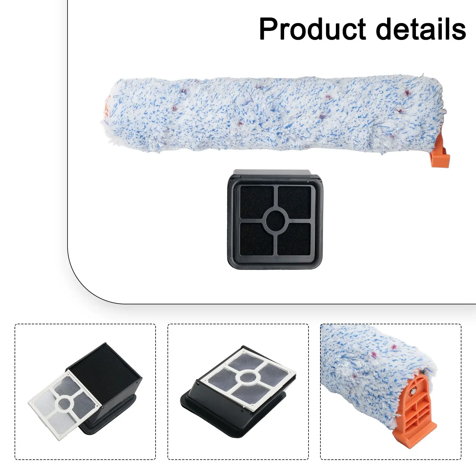 Brush Filters For ILIFE For W90 Cordless Wireless Dry Cleaning Smart Washing Household Supplies Cleaning Vacuum Parts In Stock