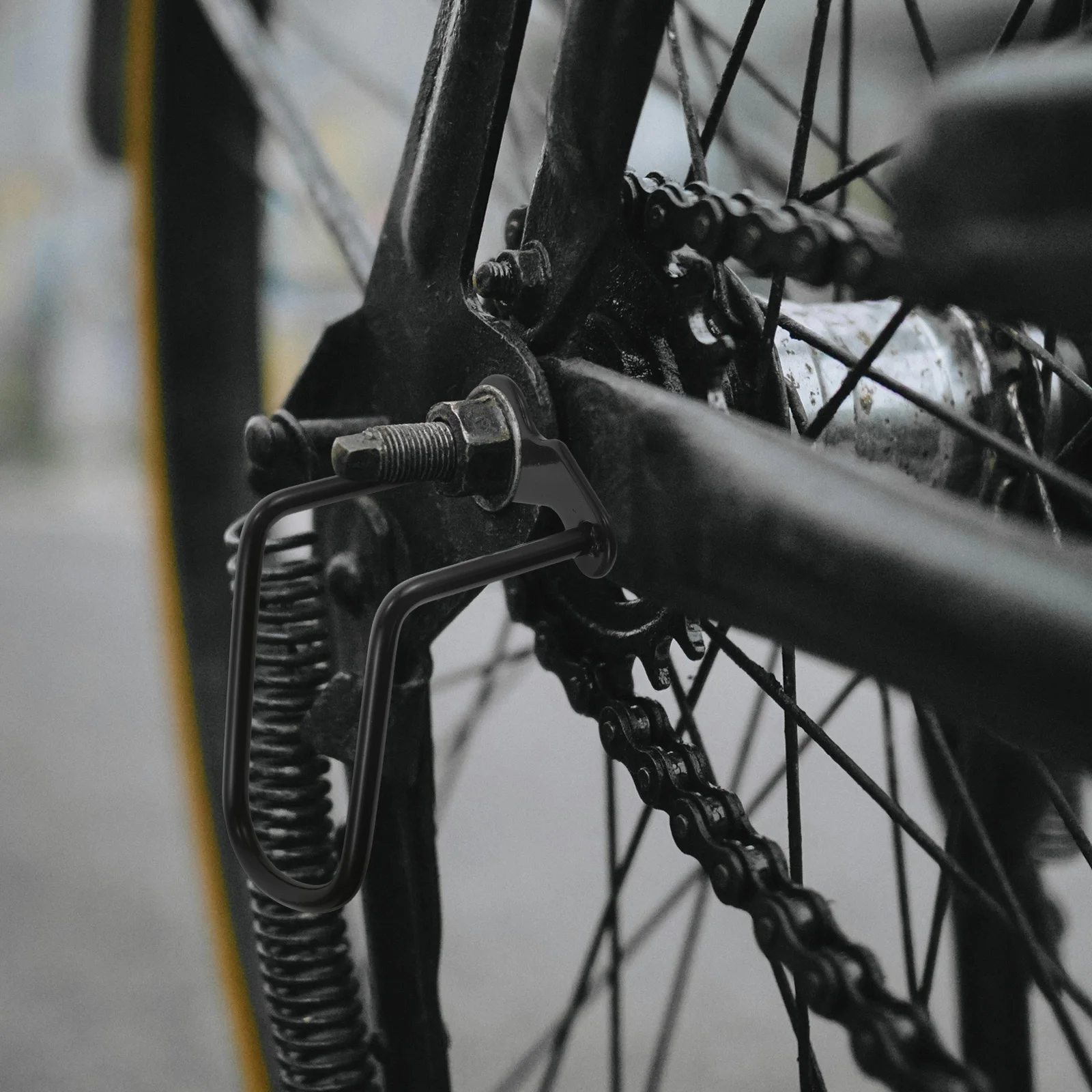 

5pcs Bicycle Rear Dial Protector Black Zinc Alloy Shield Mountain Bike Gear Chain Transmission Guard Derailleur Cover