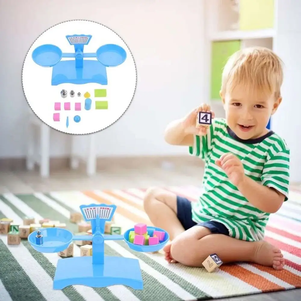 

Пластиковые весы, игрушка, весовой баланс, игрушка для восприятия с лотком, обучение познанию, школьные учебные пособия, интеллектуальная игра