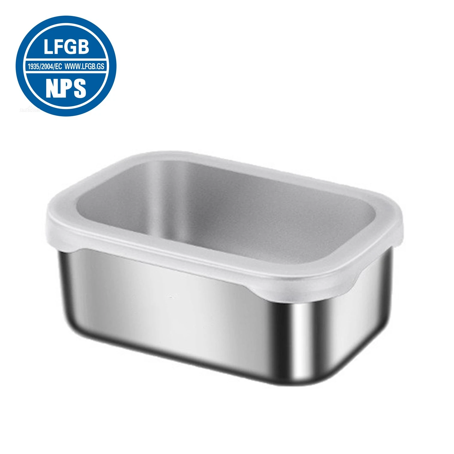 

LFGB Certification 99.9% Anti-bacterial Fridge Food Container with Ultra Soft and Transparent Freezer-free Silicone Cover