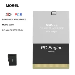 Mosel game flash PCE PC engine console game card supports  GT handheld computers TG16 and PC aluminum alloy shell PCE turbo
