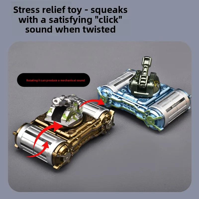 New Arrival Transformable Mecha Tank Fidget Spinner|Kids Educational Toy|Adult Stress Relief Gadget|Creative Decompression Gift