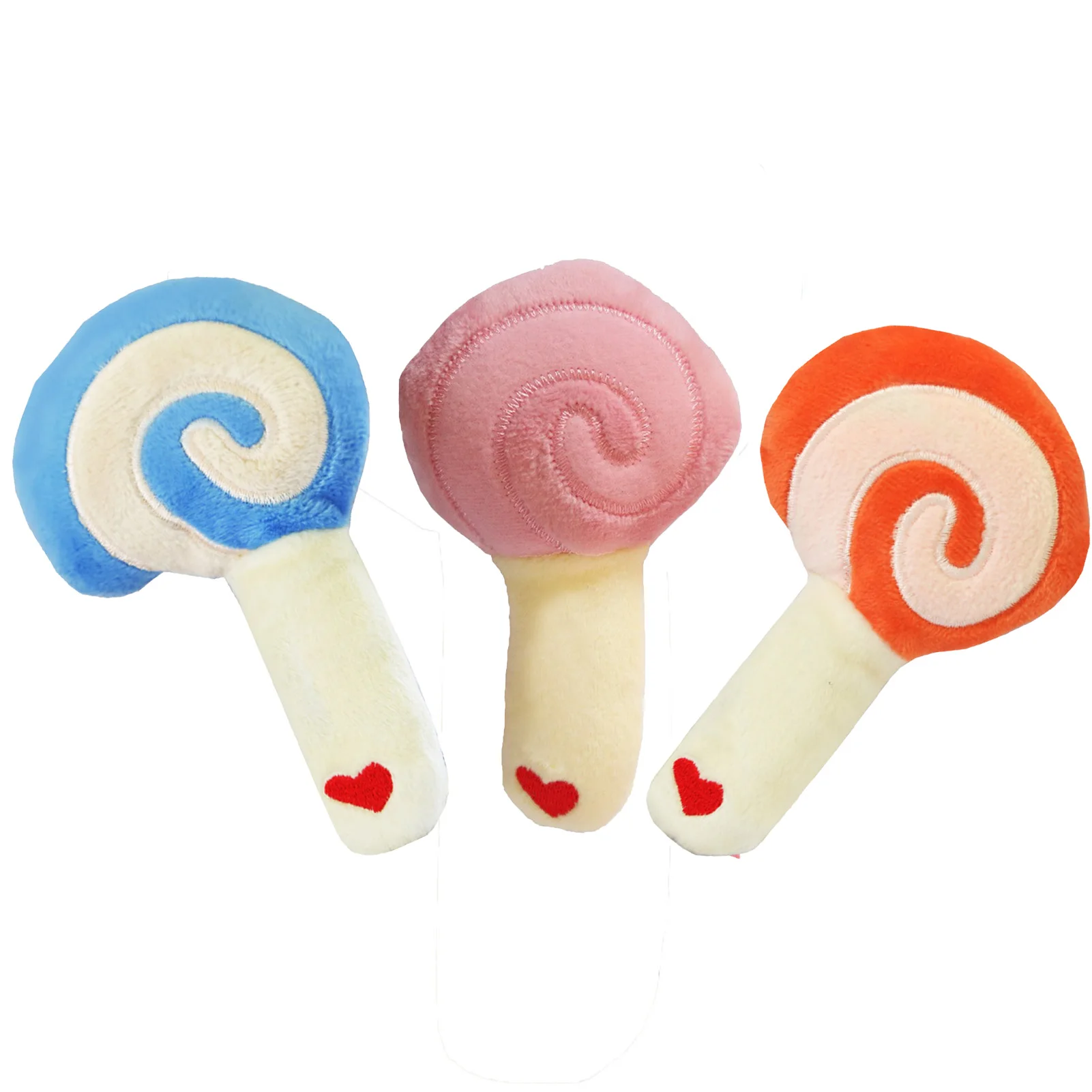 Lollipop Pet Plush Toy Bite Resistant Teeth Grinding Relieve Boredom Interactive Dog Chew Toys For Pet Supplies