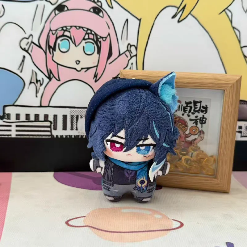 Genshin Impact Plush Dolls Xilonen Chasca Zhong Li Ororon Flins Bag Pendant Keychain Anime Figure Stuffed Toys Gift