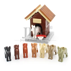 MOC Building Blocks DIY Dog Alsatian German Shepherd 92586 Bricks Toys Educational Animal Compatible with Assembles Particles