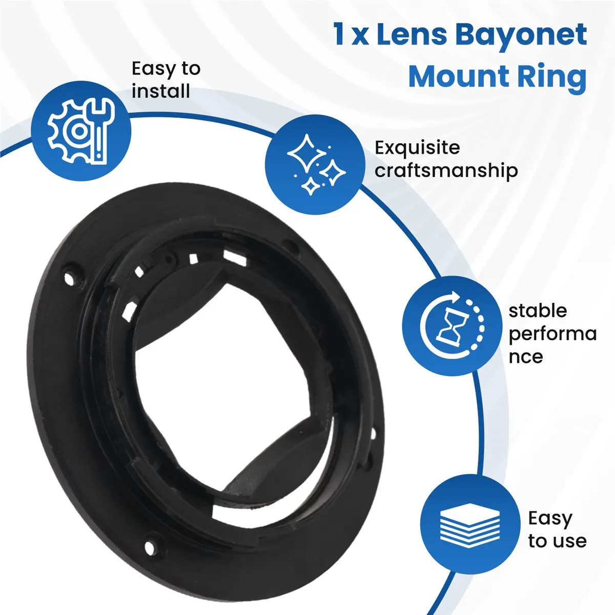 A73T New Lens Bayonet Mount Ring for for 16-50 mm 16-50mm F/3.5-5.6 OIS Repair Part