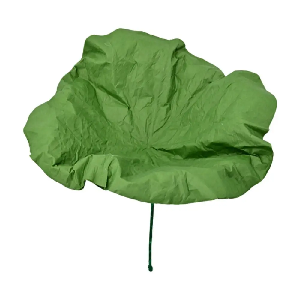 30/40/50CM Lotus Artificial Flowers Decoration Green Leaves Pink White Petals Giant Decoration Flowers Lotus Photo Props