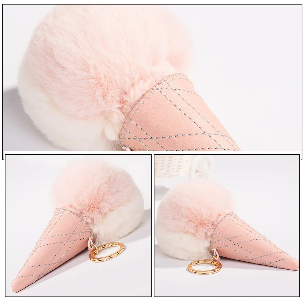 الآيس كريم المفاتيح لطيف المفاتيح ديكور لحقيبة الظهر محفظة سيارة مفتاح قلادة عصابة حقيبة معلقة حلية الآيس كريم على شكل مفتاح