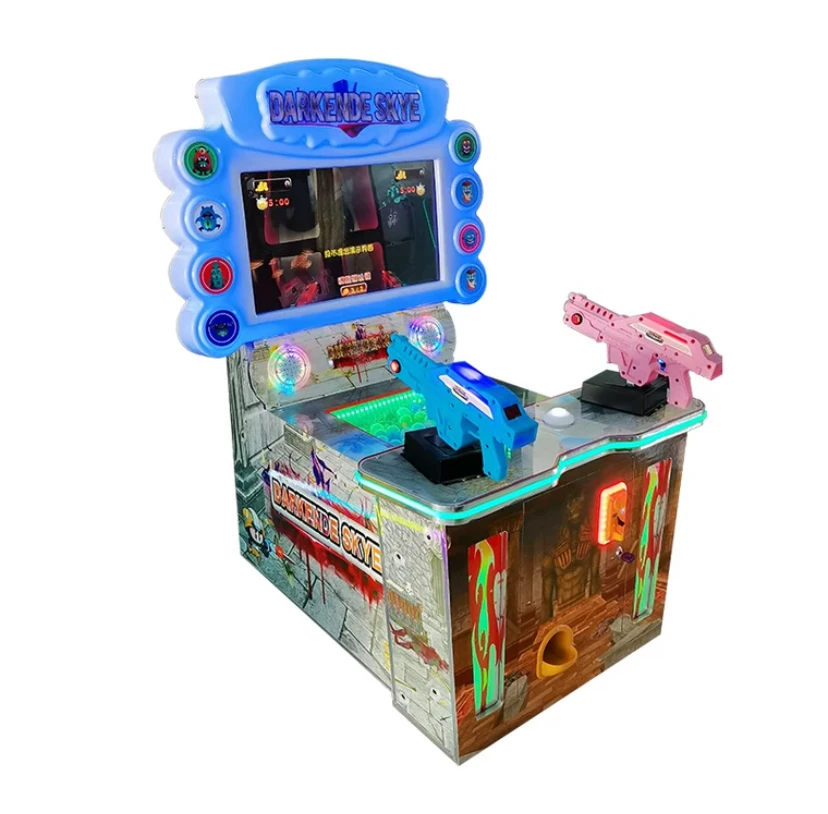 Indoor bug exterminator amusement machine light gun emulator arcade shooting coin game