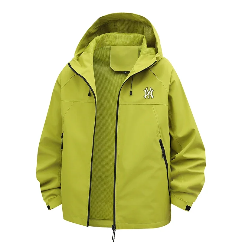 Spring and autumn trend men's and women's same style jacket, outdoor waterproof and windproof high-quality men's windbreaker