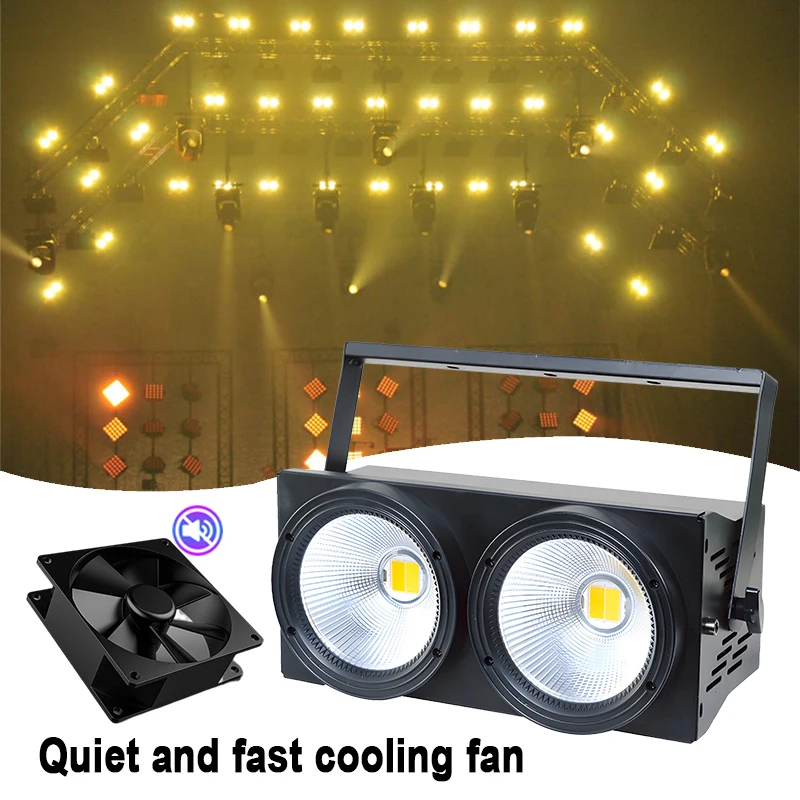 

Grace Indoor 200w COB LED Blinder Stage DMX Audience Light