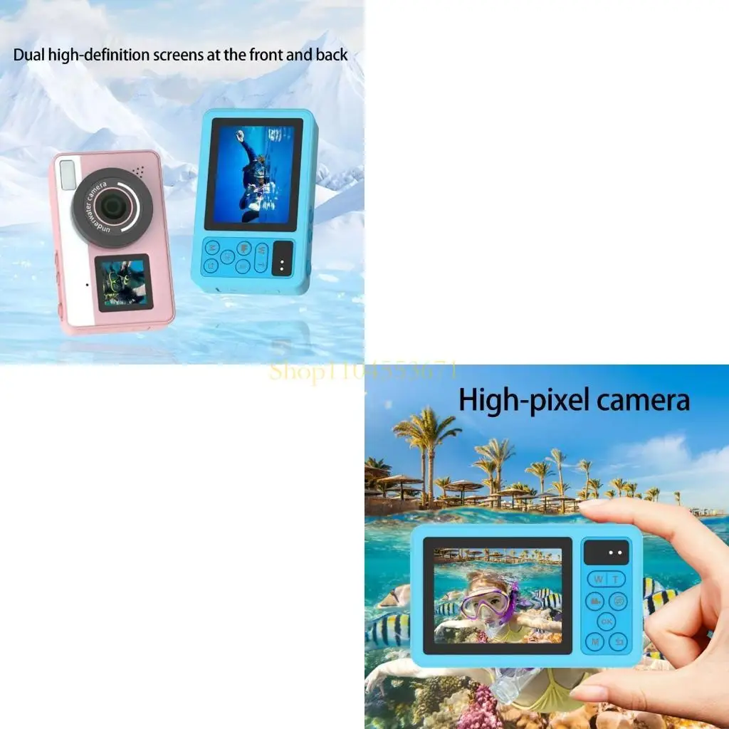 

Best Seller Underwater Digital Camera 48 Million IP68 Protections 10ft Design 18X Digital Zooming for Ocean Exploration Activity