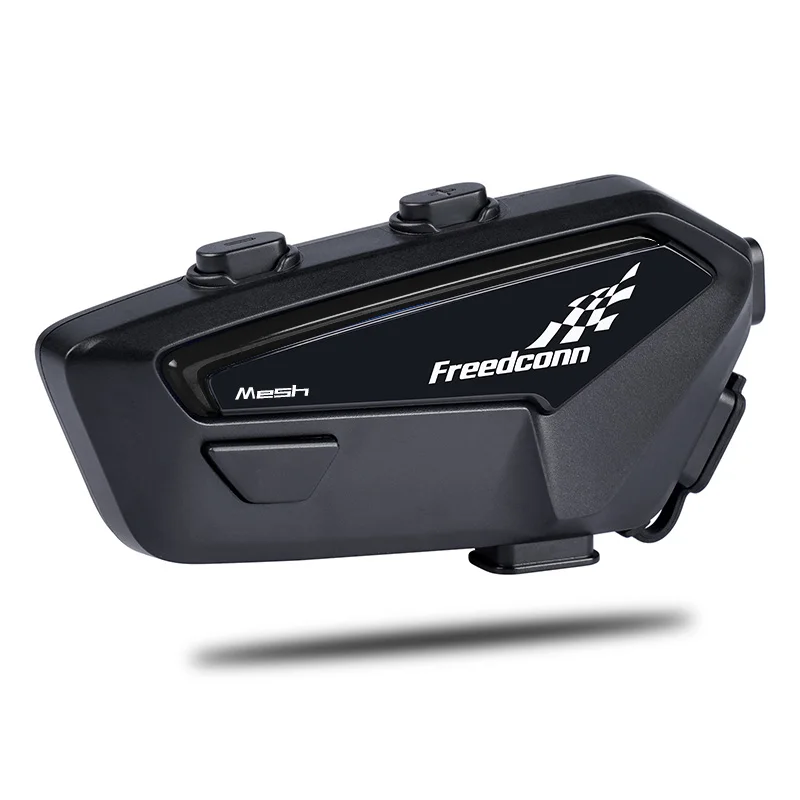 

Мотогарнитура FreedConn FX PRO Bluetooth Intercom Mesh с шумоподавлением Hi-Res AI, функцией многоканального аудиомикширования, IP67, FM-радио