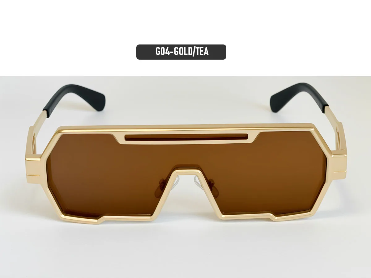 Quadratische Steampunk-Sonnenbrille für Damen 2026 Einteilige UV400-Schutz Sonnenbrille für Herren Markendesign Modische Brille Gafas De Sol Hombre – Detail 21
