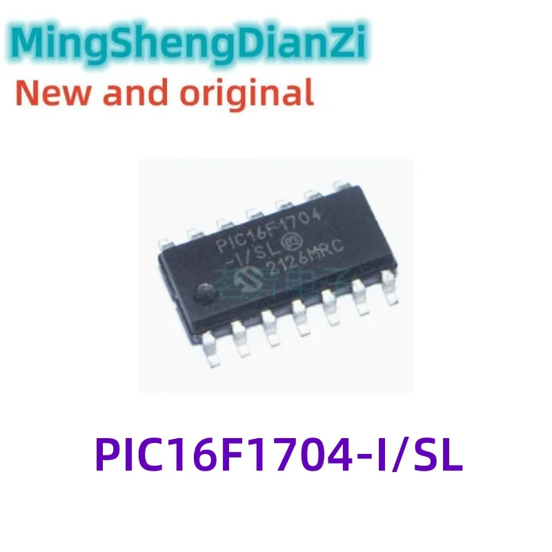 1PCS Brand new PIC16F1704-I/SL SOP-14 microcontroller chip can be burned