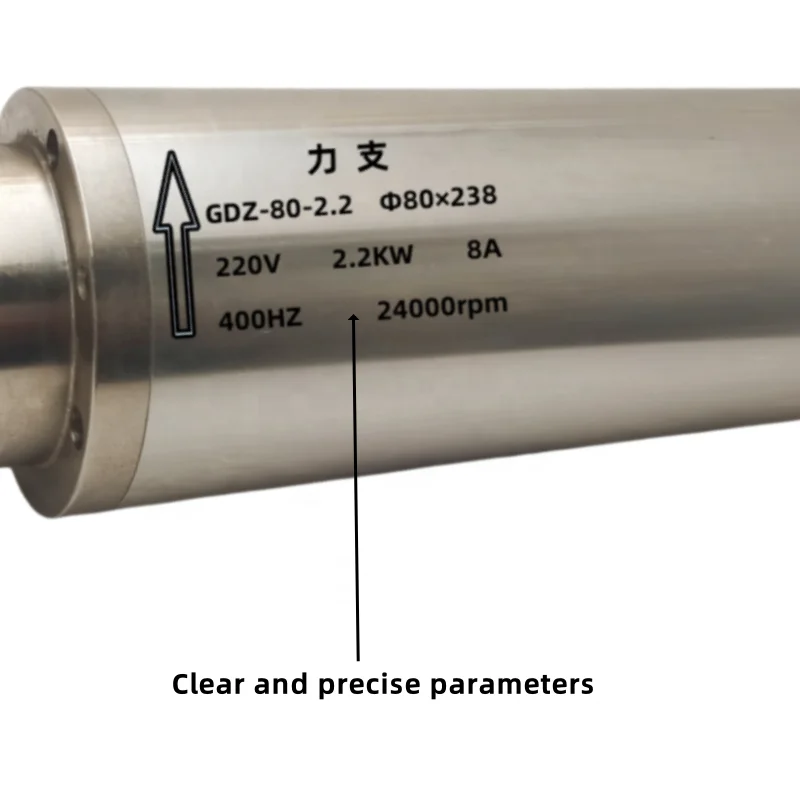 High Quality Spindle Motor with Easy Installation and Long Service Life Unique Resistant Guaranteed BT30 Nose Joint