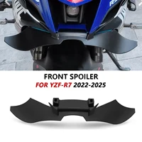 Alerón Lateral Aerodinámico para Motocicleta Yamaha YZF R7 YZF-R7 YZFR7 2022-2025 2024, Kit de Alerones Laterales, Spoiler de Viento, Cubierta Inferior, Alerón Delantero