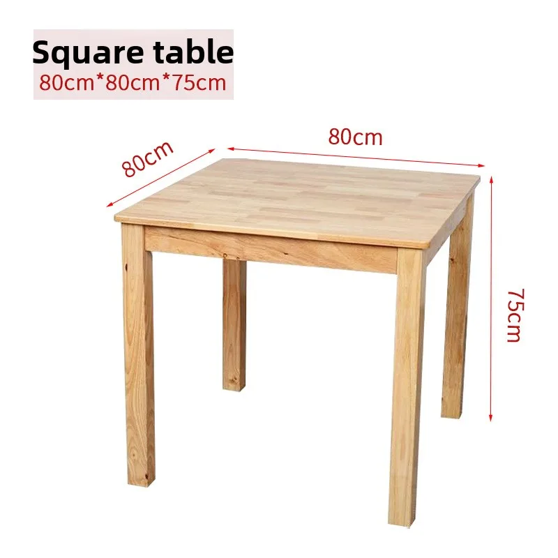 Dining Table Reinforced Home Restaurant Fast Delivery Ready Stock Dining Table Space Saving Furniture Living Room Table