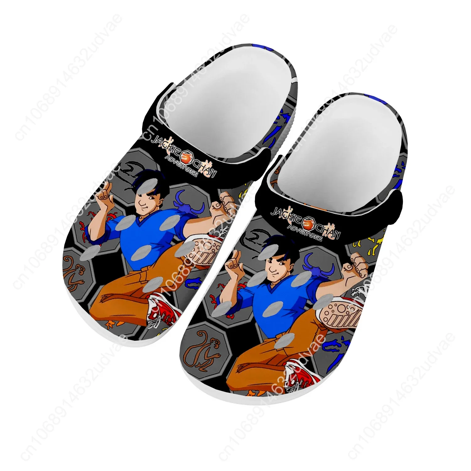 

Jackie Chan Adventures Sandals Men Women Teenager Fashion Water Shoes Garden Breathable Comfort Beach Clog Custom Slippers
