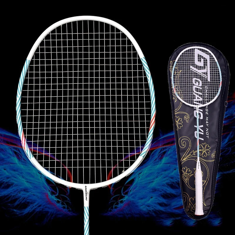 Racchetta da Badminton da competizione colibrì di alta qualità durevole per l'allenamento ricreativo e per il tempo libero singola racchetta articoli sportivi