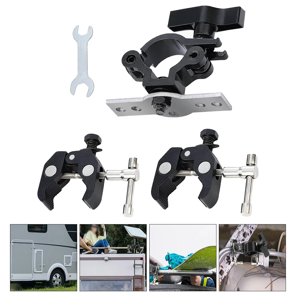 Outdoor Mounting Clip For Starlink RV Pole Top FOR RVs Poles Roof Racks Yachts Caravans For Starlink Dish Antennas WIFI