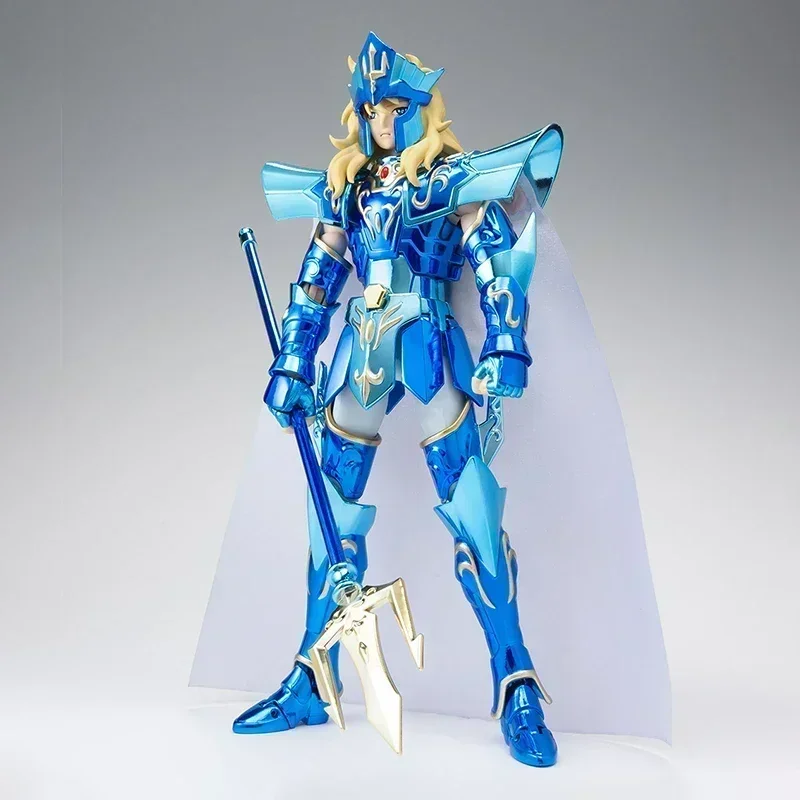 Original Bandai Saint Seiya Saint Cloth Poseidon 15th Anniver Sary Pvc Action Figure Collectible Model Toys