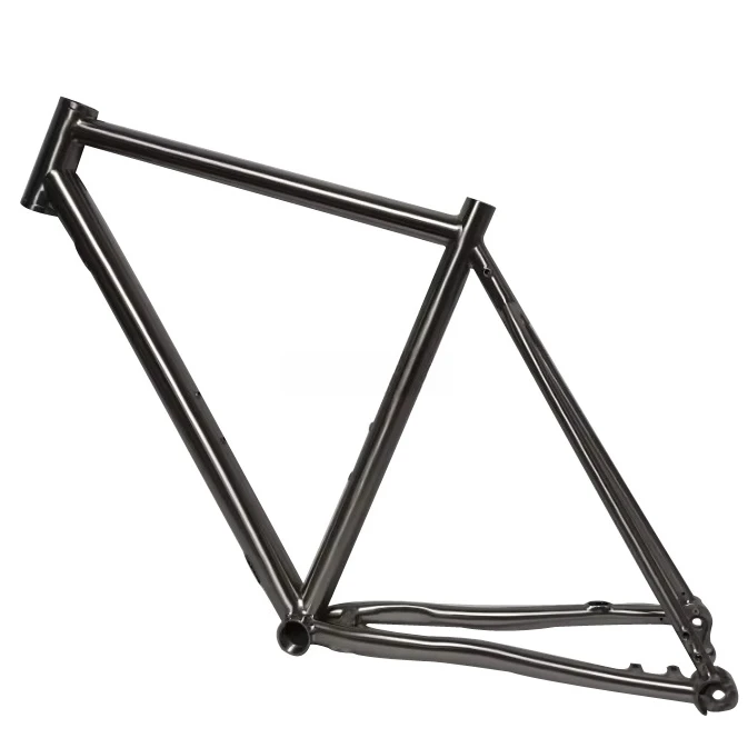 Newest  700C Titanium Gravel Bike Frame with Flat Mount Design