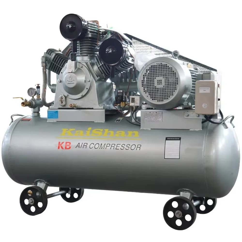 15kw Industrial Piston Air Compressor 1000L Tank 30bar High Pressure Lubricated CO2 Gas 25bar Motor for Manufacturing