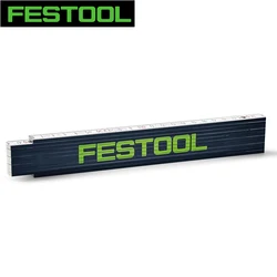 Festool MS 201464 2-meter Folding Ruler High Precision/Hardness Impact Resistance Household Building Site Measuring Tool