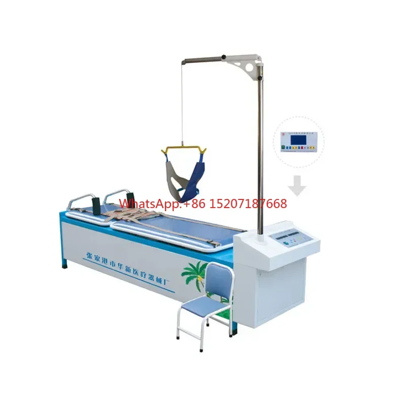 

Factory sell Electric Cervical and lumbar traction bed Physiotherapy Traction bed