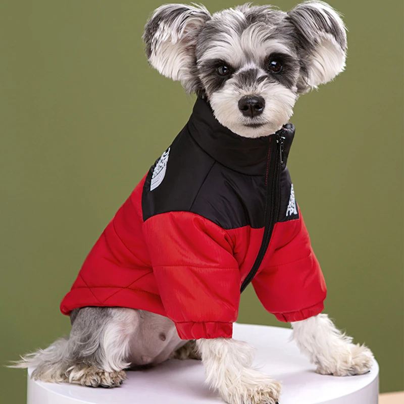 Dog Winter Pet Cotton Jacket Windproof Dog Clothes Warm Puppy Padded Jacket Cat Down Coat Chihuahua Dog Jacket Coat Pet Costumes