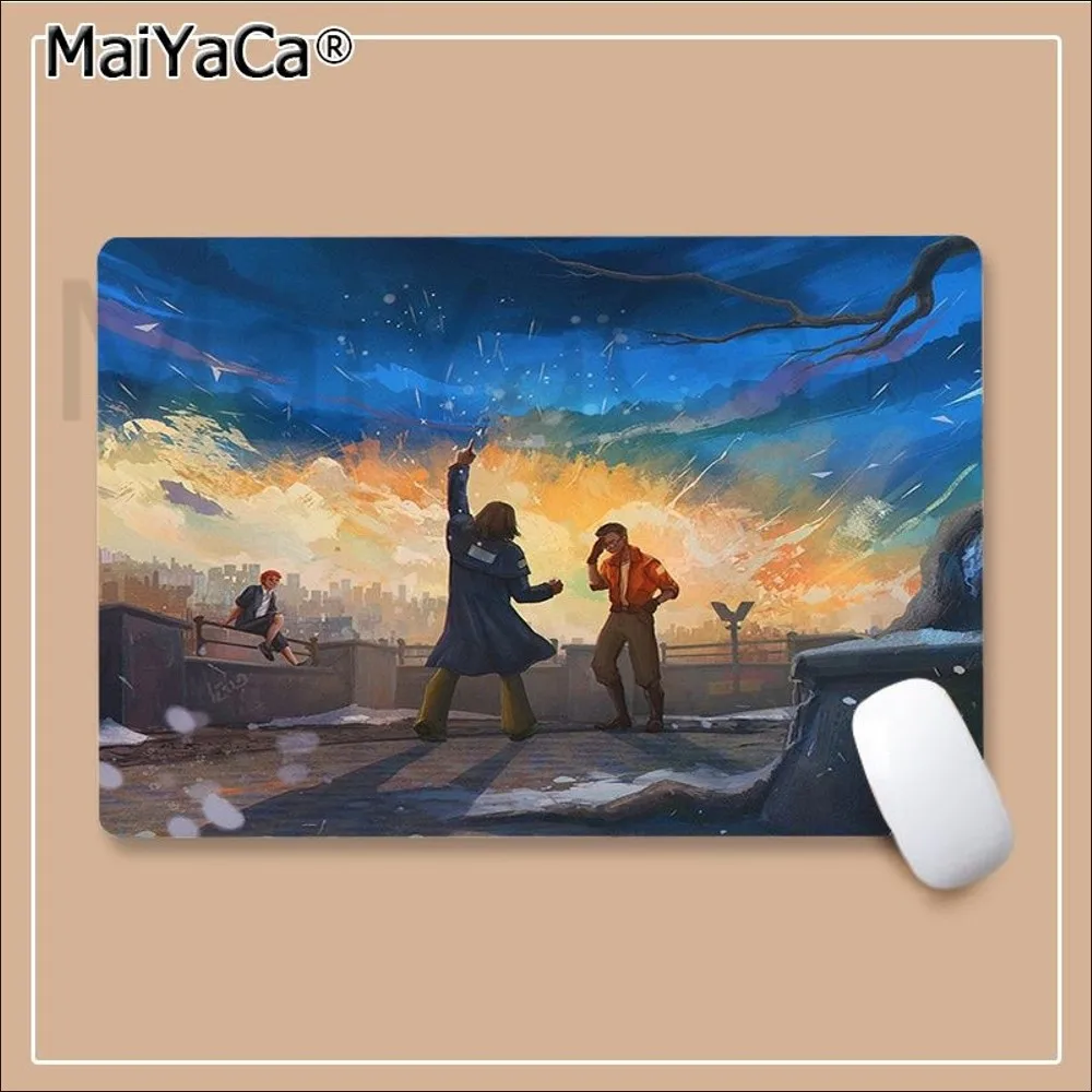 Disco Elysium Mousepad New Rubber Mouse Durable Desktop Mousepad Size For Game Keyboard Pad For Gamer