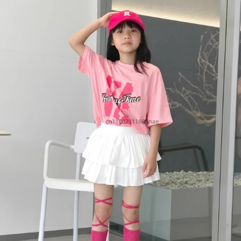 Costume de spectacle de danse de rue hip-hop pour enfants, costume hip-hop rose pour garçons, ensemble de batterie pour enfants, tendance des vêtements pour garçons