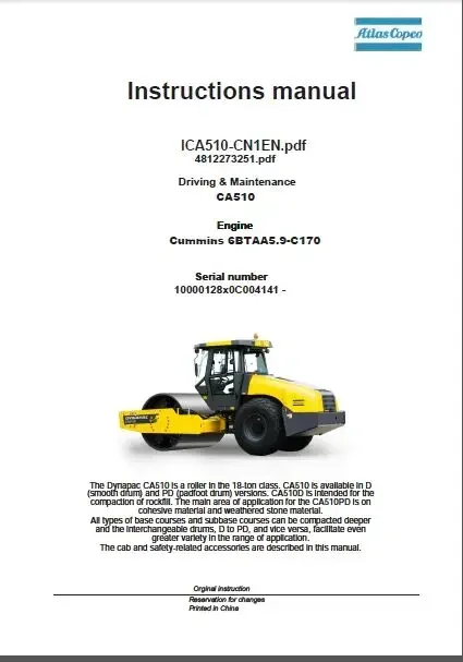 AutoEPC Dynapac Heavy Equipment 29.7 GB PDF Part Catalog Updated 2022 Full DVD